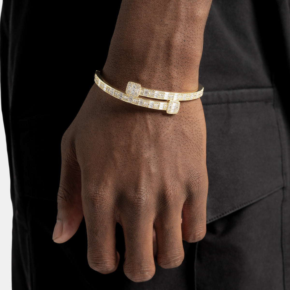 Baguette Bangle Bracelet