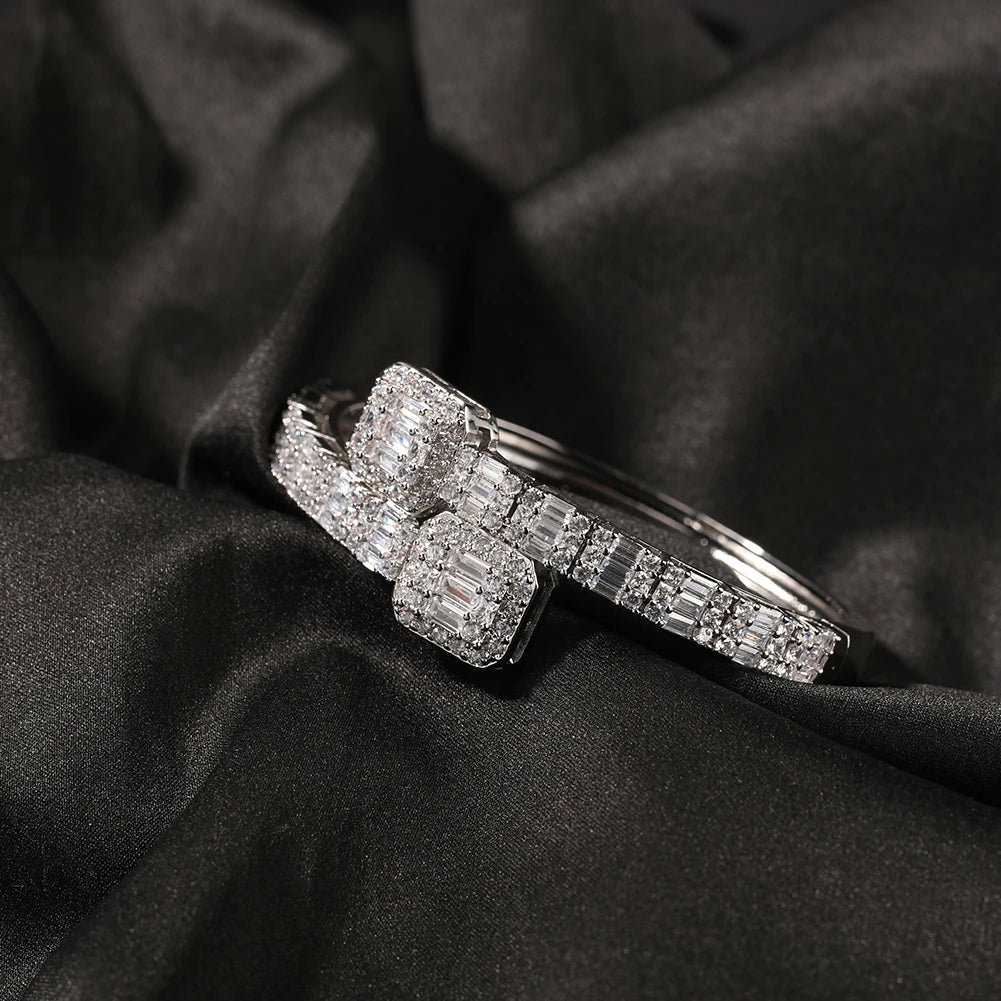 Baguette Bangle Bracelet