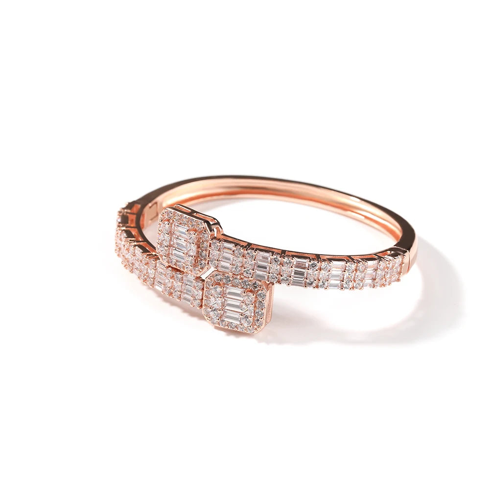 Baguette Bangle Bracelet