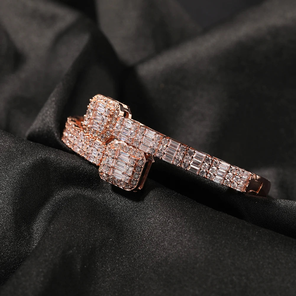 Baguette Bangle Bracelet