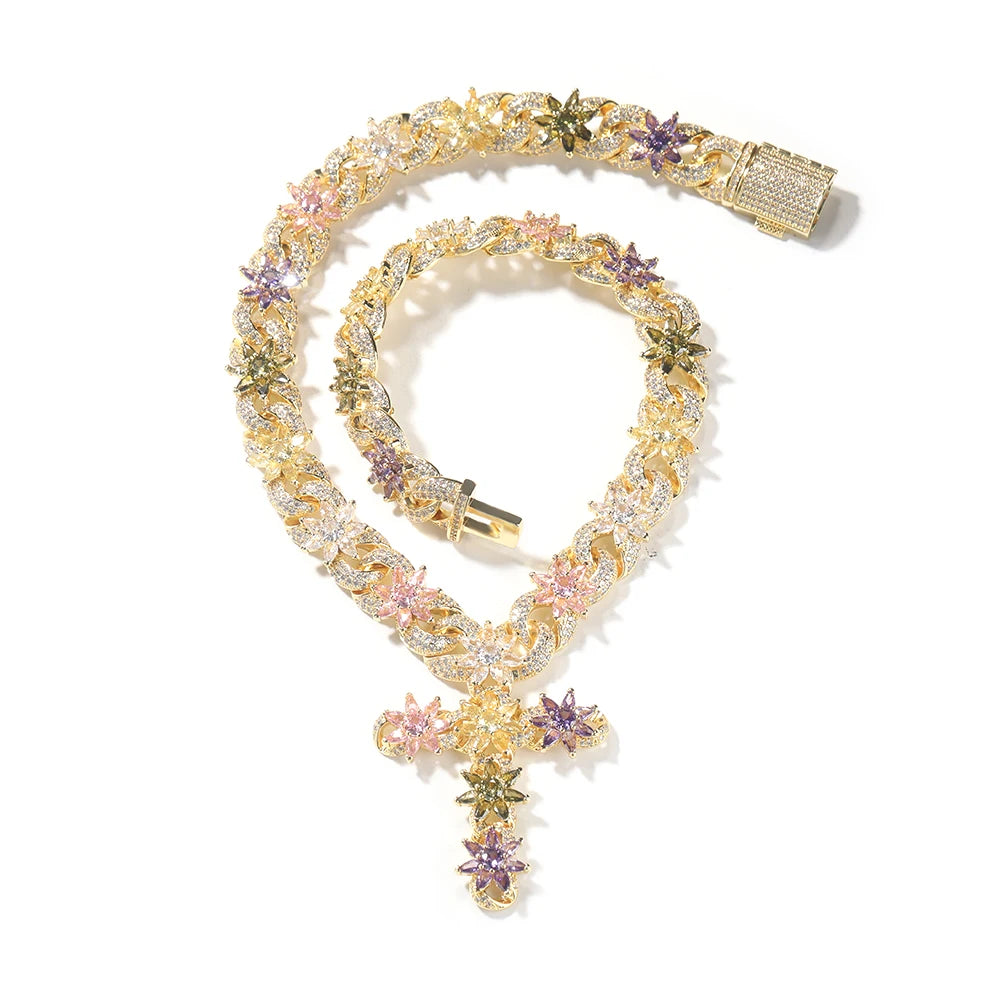 Multi Colour Cross Chain