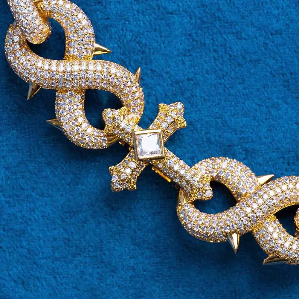 Customizable Iced Out Bracelet