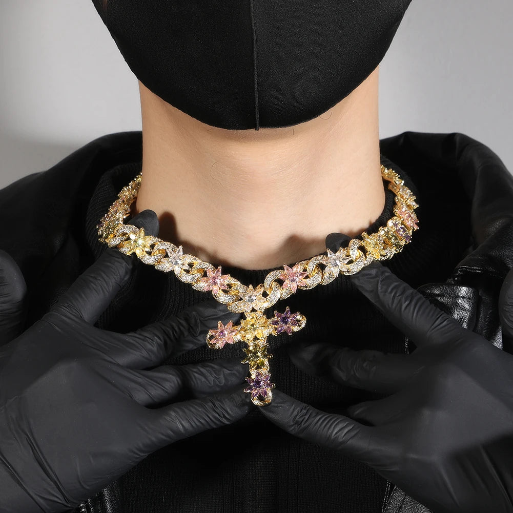 Multi Colour Cross Chain
