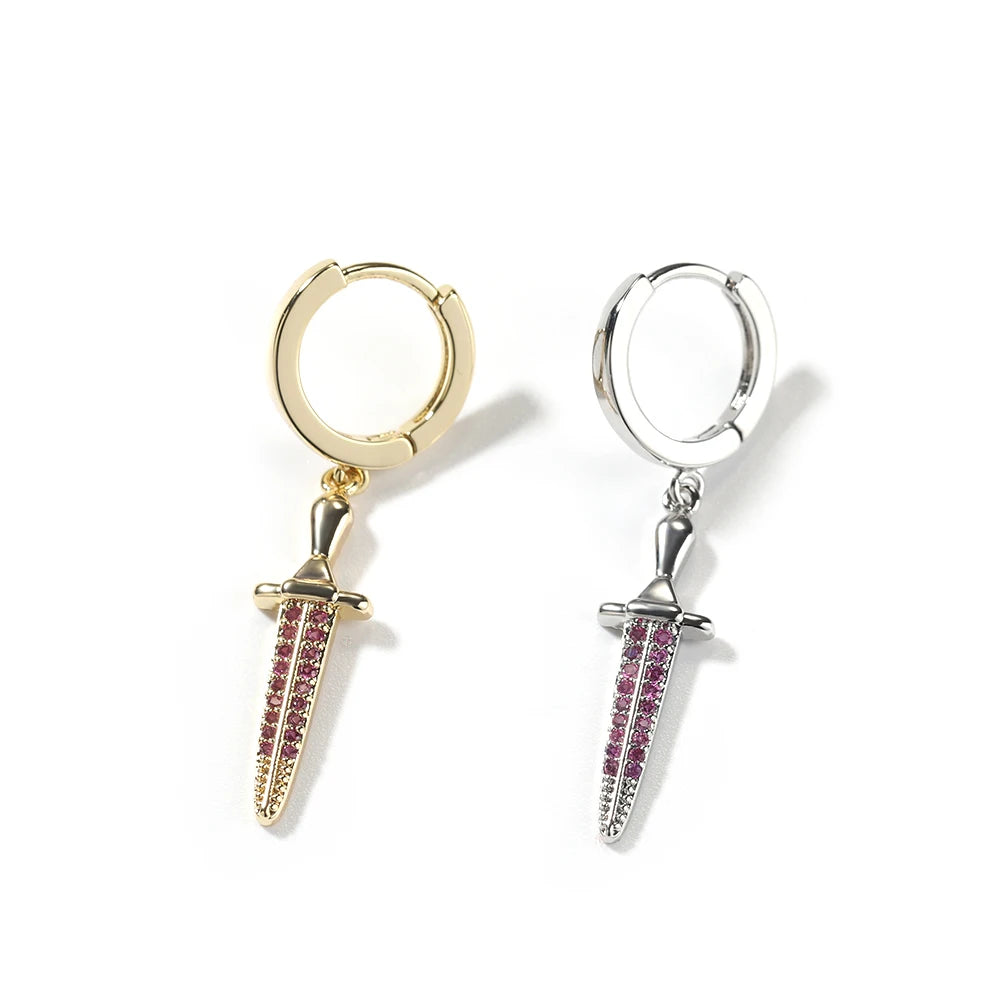 Sword Earrings