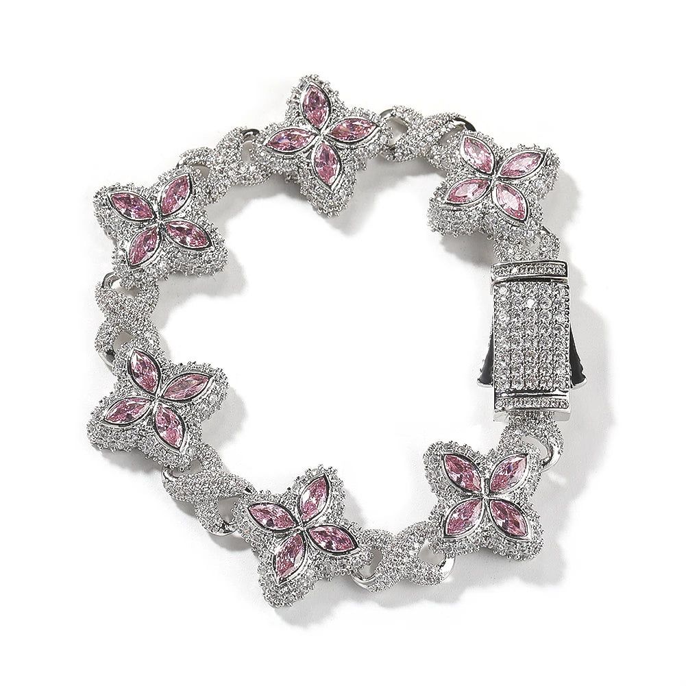 Clover Infinity Link Bracelet