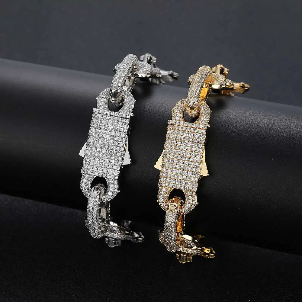 Customizable Iced Out Bracelet