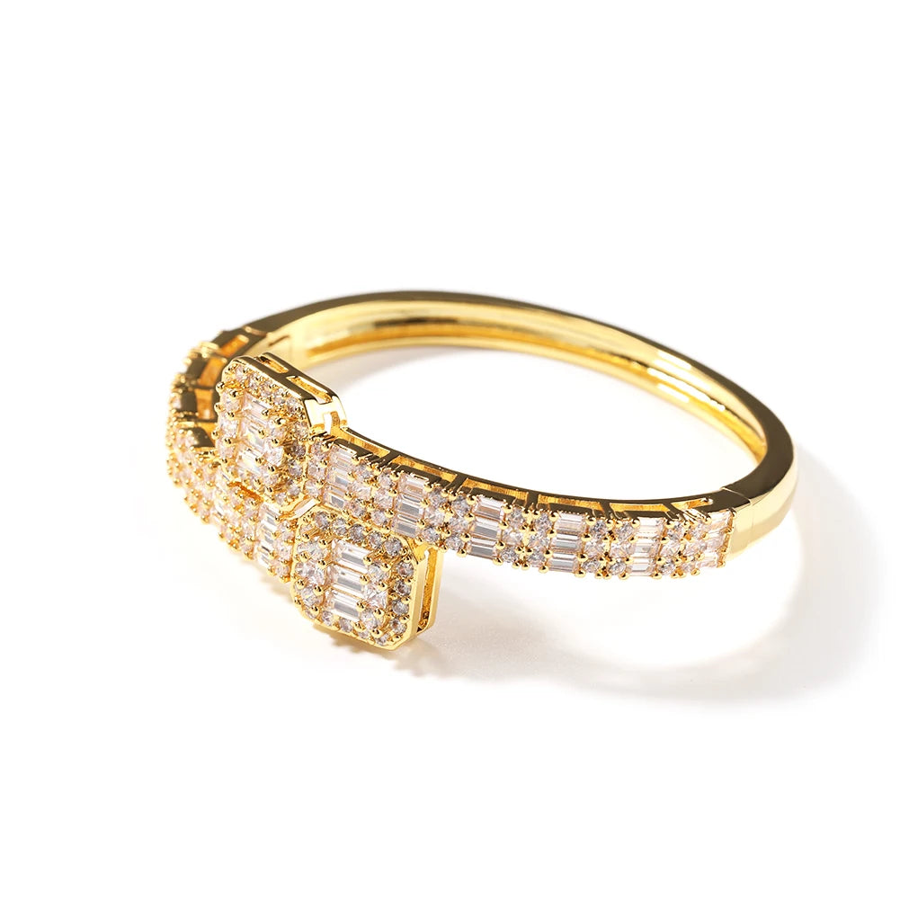 Baguette Bangle Bracelet