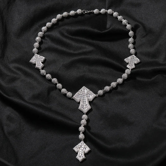 Baguette Cross Chain