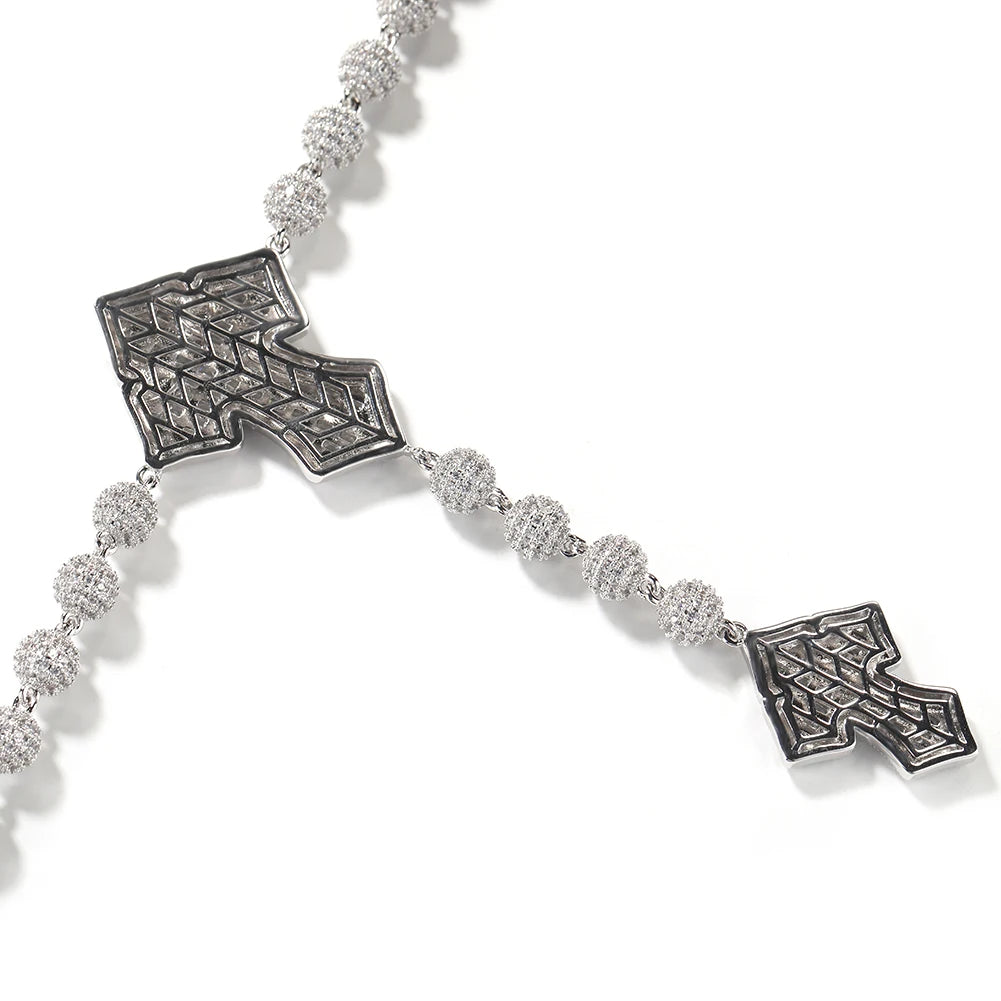 Baguette Cross Chain
